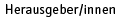 herausgeberinnen